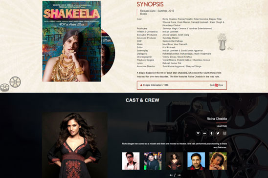 shakeela the movie